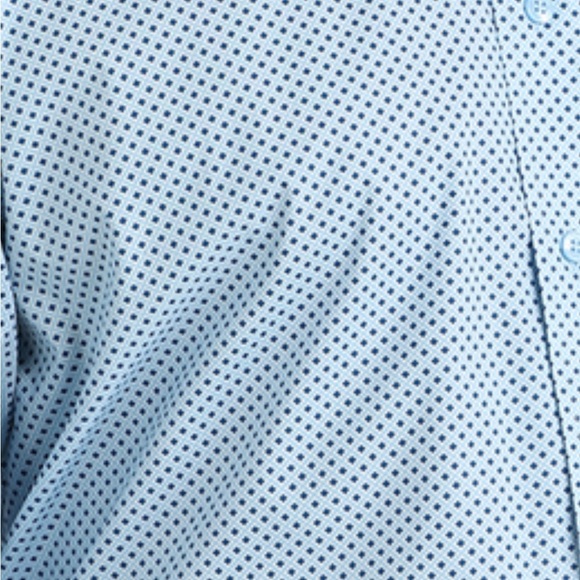 CINCH STRETCH LIGHT BLUE PRINT - MENS SHIRT - MTW1105798 Size XXL - Picture 5 of 6